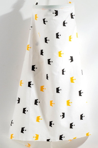 Couverture d’allaitement en coton imprimé tendance