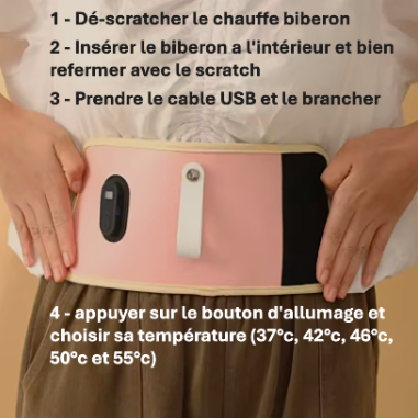 Chauffe-biberon/Maintien au chaud portable