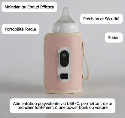 Chauffe-biberon/Maintien au chaud portable