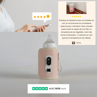 Chauffe-biberon/Maintien au chaud portable