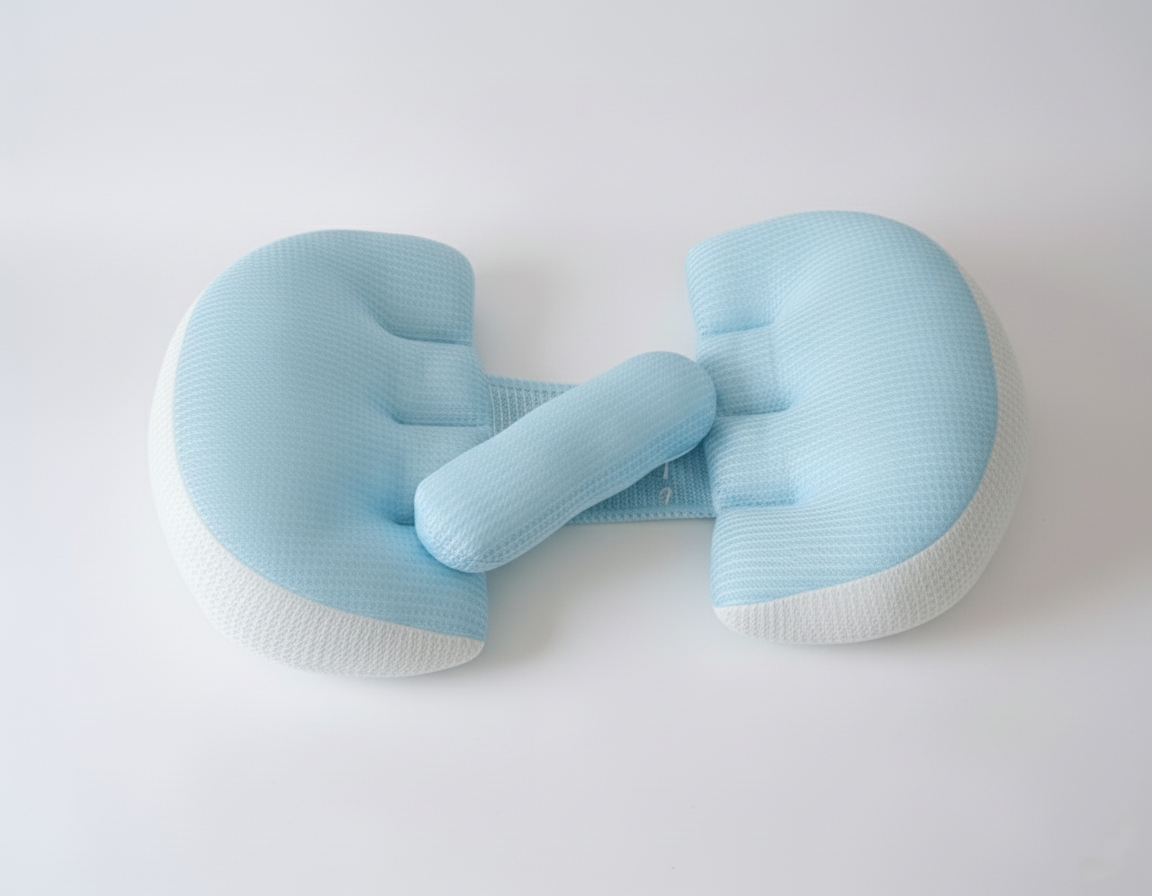 Coussin de Grossesse respirant et mémoire de forme