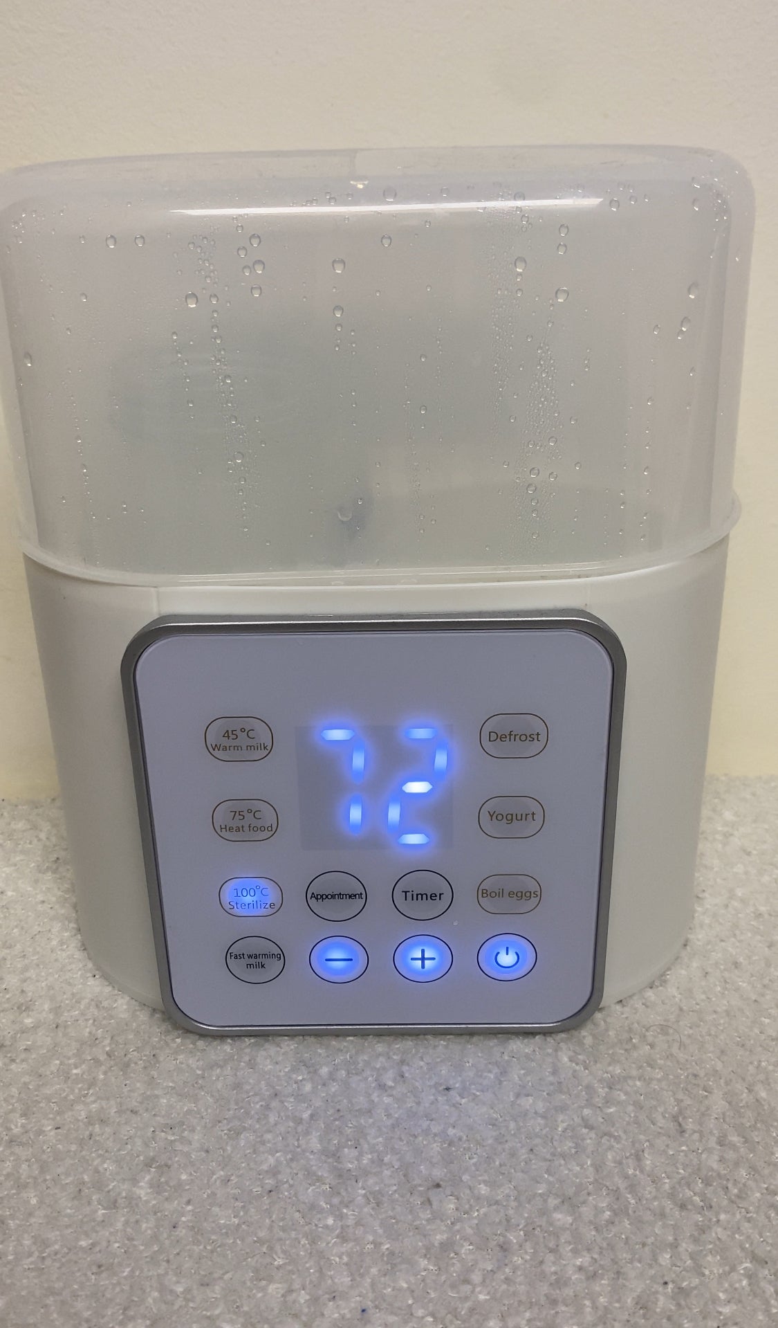 Chauffe-biberon multifonction 9 en 1 numérique